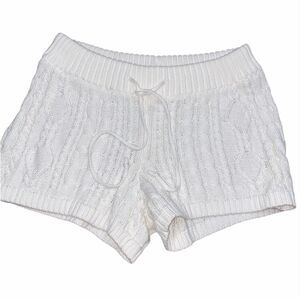 JASMINE Ginger sweater knit shorts size small